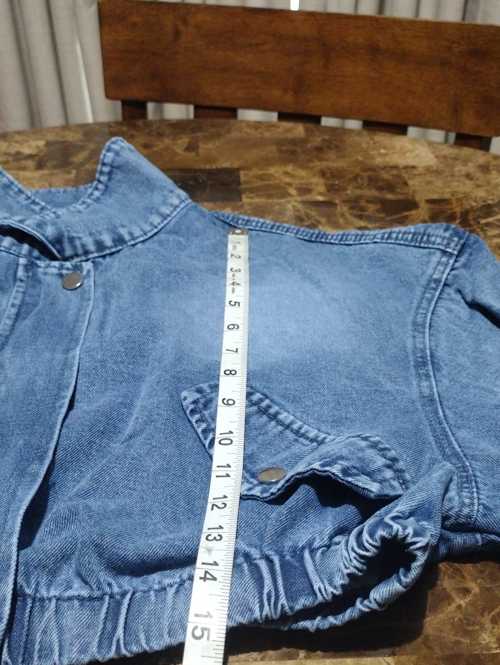 Cropped Jean Jacket - Picture 12 of 12